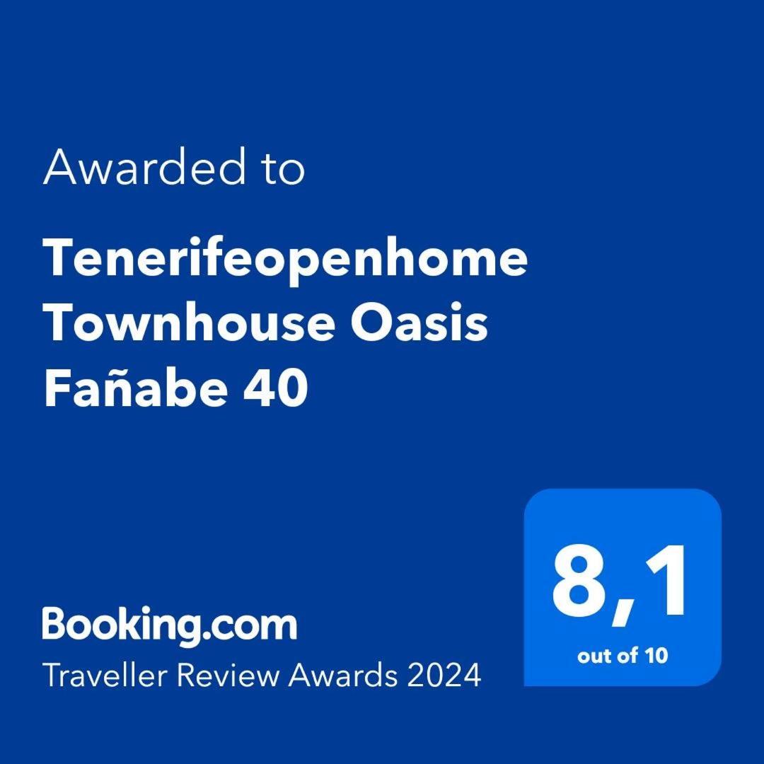 Tenerifeopenhome Townhouse Oasis Fanabe 40 Costa Adeje  Bagian luar foto